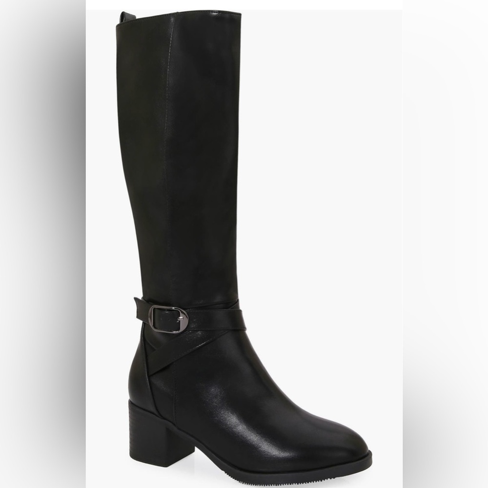 NEW Sleek Black Knee high Women's Boots